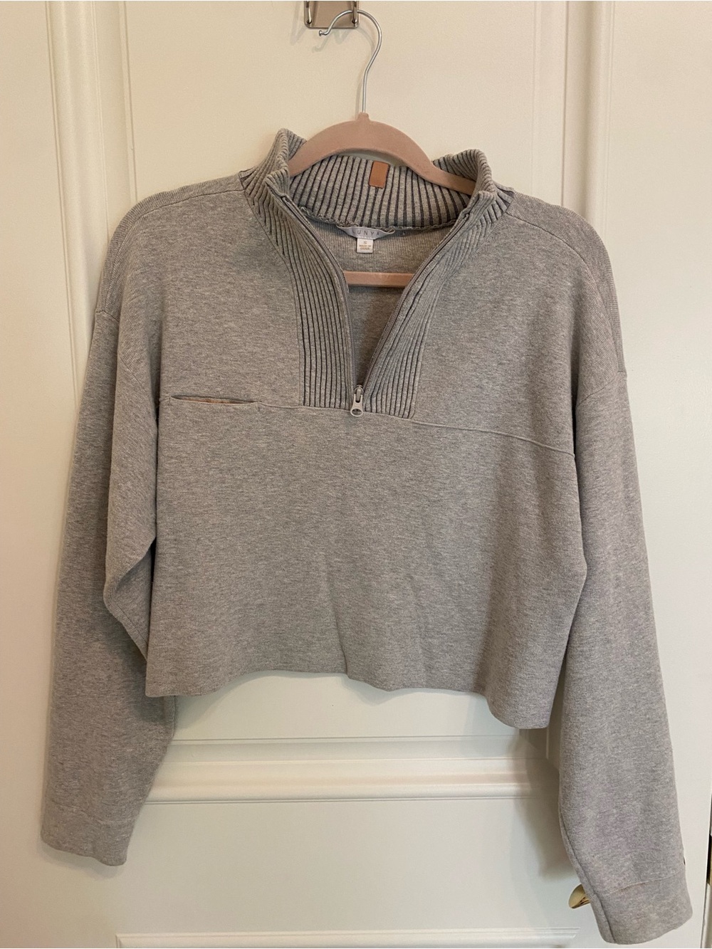 lunya Silk Blend Half-zip
